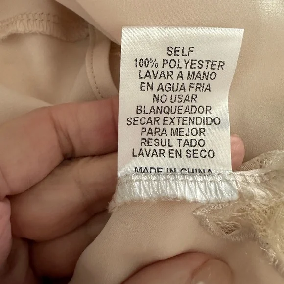 Lace Cami, Large, Racer Back, adjustable straps - Picture 3 of 7